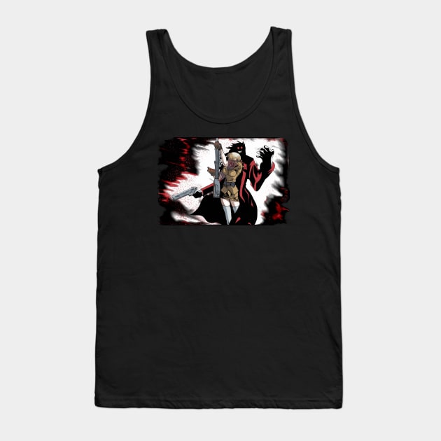 Alucard & Seras Tank Top by Pal3blood